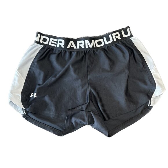 Under Armour Pants - Under Armour Women’s Athletic Loose Play Up Side Strip Shorts Black Size S